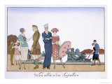 The Allies in Versailles, Engraved by Henri Reidel, 1920