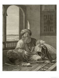 Buy Mourad Bey, Volume II Costumes and Portraits of Description of Egypt, Engraved by Nicolas Ponce at AllPosters.com
