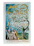 Buy Songs of Innocence, Title Page, 1789 at AllPosters.com