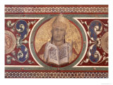 Buy Maesta: St. Gregory, Detail from the Frame, 1315 at AllPosters.com
