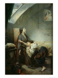 Buy The Poverty-Stricken Family, or the Suicide, 1849 at AllPosters.com