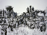 The Golden Spike Ceremony, 10th May 1869