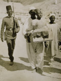 Buy The Mannequin or Bust of Tutankhamun Being Carried from the Tomb, Valley of the Kings, 1922 at AllPosters.com