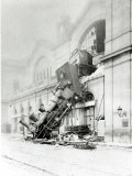 Train Accident at the Gare Montparnasse in Paris on 22nd October 1895