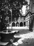Buy Cluny Abbey Hotel Seen from the Courtyard in Paris at AllPosters.com
