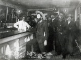 Soapy Smith's Saloon Bar at Skagway, Alaska, 1898