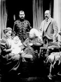 Buy Queen Victoria, Tsar Nicholas II, His Wife and Daughter and Albert, Prince of Wales, Balmoral, 1896 at AllPosters.com
