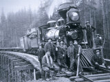 Railroad Construction Crew, 1886