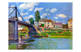 Buy Brucke von Villeneuve La Garenne Bridge at AllPosters.com