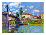 Brucke von Villeneuve La Garenne Bridge