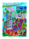 Backyard Garden at the Beach