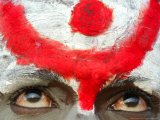 Buy Sadhu, or Hindu Holy Man, Looks on During the Annual Cattle Fair, Pushkar, India, November 3, 2006 at AllPosters.com