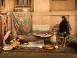 Persian Family in a House of Teheran
