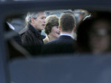 Buy President Bush is Seen Though a Window of a Secret Service Automobile at AllPosters.com
