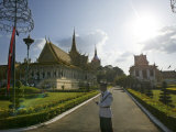 Buy Royal Palace Guard Stands During Coronation Ceremonies in Phnom Penh Thursday October 28, 2004 at AllPosters.com