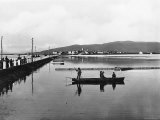 Buy Orbetello. Panorama with the Dam at AllPosters.com