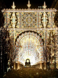 Buy People Walk Through a Tunnel of Illumination Titled Tokyo Millenario at AllPosters.com