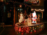 Buy Residents of a Neighborhood Which Have the Tradition to Decorate During Christmas at AllPosters.com
