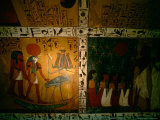 Funerary Scene from Tomb of Sennedjem, Deir el Medina, near Luxor, Egypt