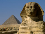 The Sphinx with 4th Dynasty Pharaoh Menkaure