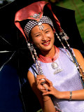 Buy Ethnic Dancer in Traditional Costume in Kumming, Yunnan, China at AllPosters.com
