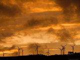 Buy Tararua Wind Farm, Tararua Ranges, near Palmerston North, North Island, New Zealand at AllPosters.com