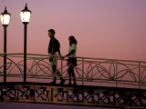 Couple on Bridge, Oranjestad, Aruba