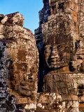 Buy Stone Carvings in Bayon Temple, Angkor Thom near Angkor Wat, Cambodia at AllPosters.com
