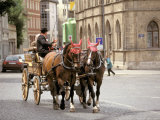Buy Horse Drawn Carriages, Weimar, Thuringen, Germany at AllPosters.com