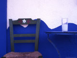 Buy A glass of ouzo on a Taverna table. South Crete. Greece. at AllPosters.com