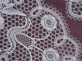Detail of Handmade Lace at the Historic Lace Center, Kantcentrum, Bruges, Belgium