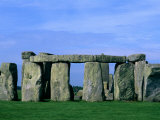 Abstract of Stones at Stonehenge, England