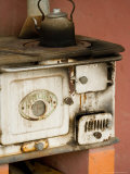 Classic Wood Stove, Estancia Santa Susan near Outskirts of Buenos Aires, Argentina