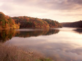 Fall Colors Reflected in Lake, Arkansas, USA