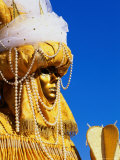 Person in Costume for Carnevale, Venice, Italy