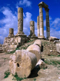 Temple of Hercules at the Citadel, Jebel Al-Qala, Amman, Jordan