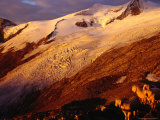 Buy Schlaten Glacier, Grossvenediger Mountain from Neue Prager Hut, Hohe Tauren National Park, Austria at AllPosters.com