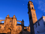 The 18th Century Cathedral with Its 15th Century Belltower Set Slightly Apart, Spain