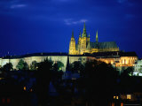 Historic Prague Castle or Hradcany Castle, Prague, Central Bohemia, Czech Republic