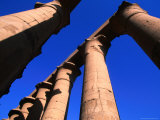 Colonnade of Amenhotep III at Luxor Temple, Luxor, Egypt