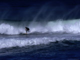 Buy Surfer Riding Wave, Piha, Auckland, New Zealand at AllPosters.com
