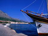 Buy Traditional Schooner in Markarska Harbour, Makarska, Split-Dalmatia, Croatia at AllPosters.com