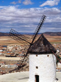 Buy Restored Windmill Looking Over Town, Consuegra, Spain at AllPosters.com