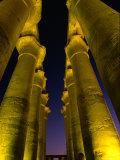 Colonnade of Amenophis III at Luxor Temple, Luxor, Egypt