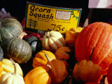 Buy Pumpkins for Sale at Farmers' Market on Union Square, New York City, New York, USA at AllPosters.com