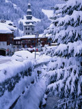 Buy Laeglise Saint-Foy (Church) in Village of La Clusaz, France at AllPosters.com