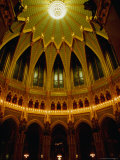 Buy Ceiling of the Main Rotunda Inside the Parliament Building, Budapest, Hungary at AllPosters.com
