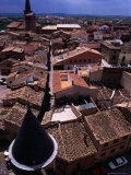 Buy Looking Over Town from Gran Torre O Palacio Real, Olite, Spain at AllPosters.com