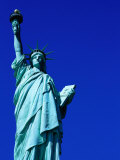 Buy Statue of Liberty, Lower Manhattan, New York City, USA at AllPosters.com