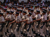 Military March During Annual Independence Day Celebrations, Kuala Lumpur, Malaysia